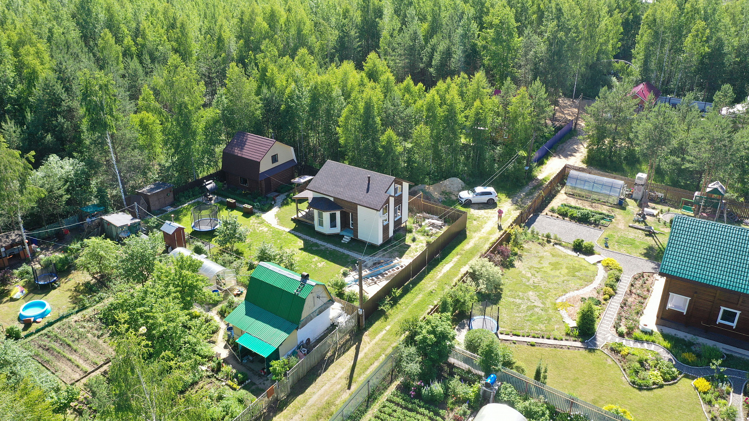 Дом из сип панелей, Лесная сказка, площадь дома 115 м2